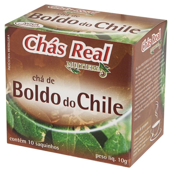Encontraproduto.com.br - Chá Multiervas Boldo-do-Chile Real 10g c/ 10 Unid