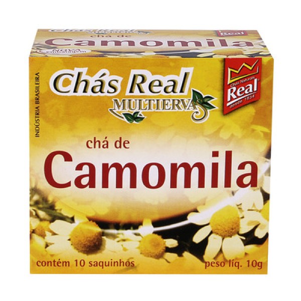 Chá Camomila Real Multiervas 10 Unidades 10g