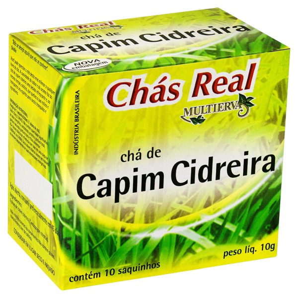 Encontraproduto.com.br - Chá Multiervas Capim-Cidreira 10g c/ 10 Unid
