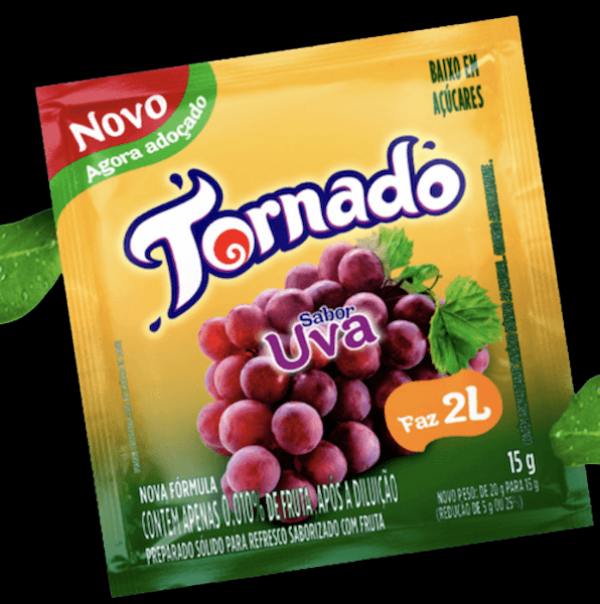 Encontraproduto.com.br - REFRESCO EM PO TORNADO UVA 15G