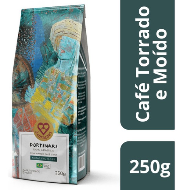 Cafe Tres Coracoes Portinari Obra Peneirado 250g