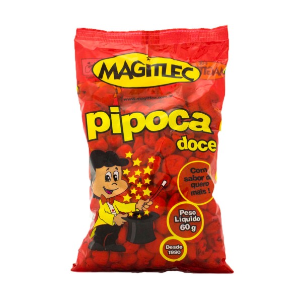 Encontraproduto.com.br - Pipoca Magitlec 60g Açucarada