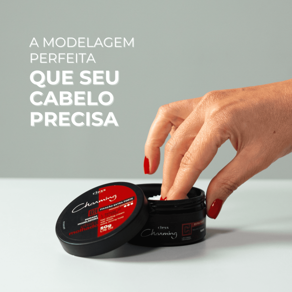 Encontraproduto.com.br - Pomada Modeladora Charming Extra Forte 50g