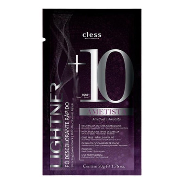 Po Descolorante Capilar Ametista 10 Tons Lightner 50g
