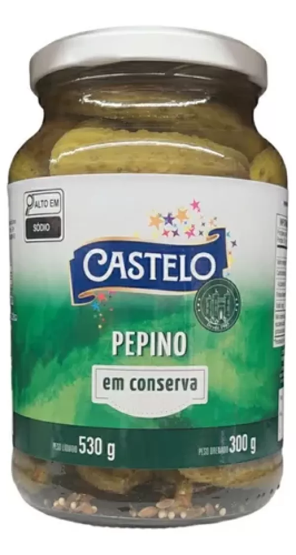 Pepino Castelo 300g