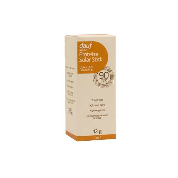 Encontraproduto.com.br - Protetor Solar Dauf Stick Fps90 Cor 01 Bege Claro