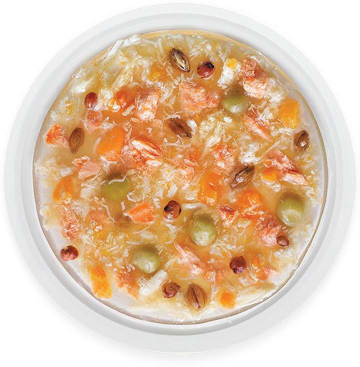 Encontraproduto.com.br - Ração Úmida Guabi Natural Para Cães Adultos Salmão e Frango - 100g