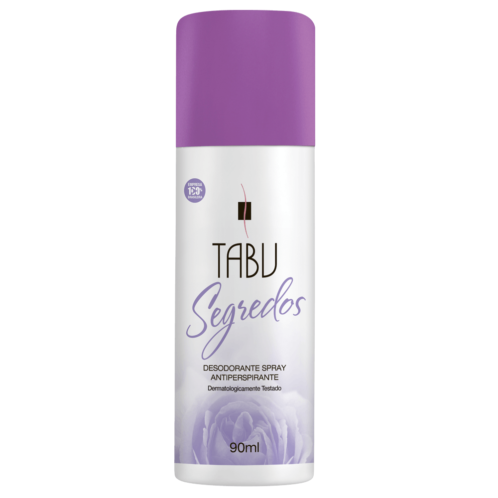 Desodorante Spray Tabu Segredos 90Ml