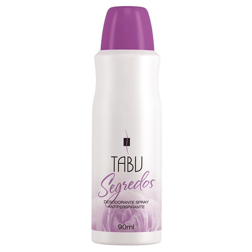 Encontraproduto.com.br - Desodorante Spray Tabu Segredos 90Ml