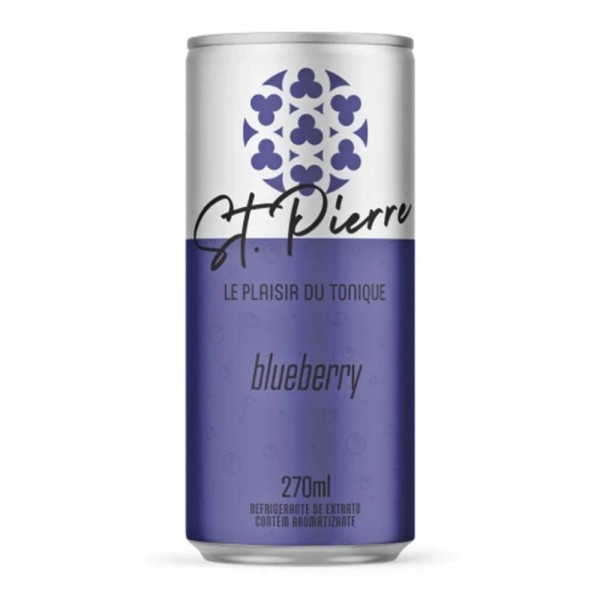 Encontraproduto.com.br - Água Tônica St Pierre Blueberry 270ml