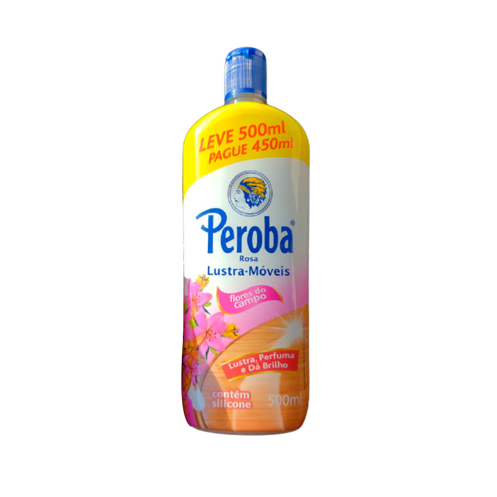 Lustra Móveis Peroba King Flores do Campo Leve 500 Pague 450ml