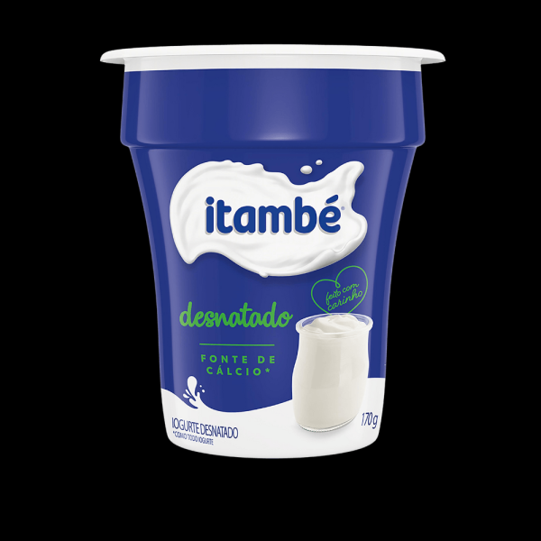 Encontraproduto.com.br - Iogurte Natural Itambé Desnatado Copo com 170g