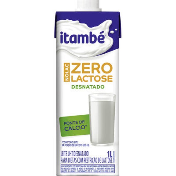 Encontraproduto.com.br - Leite Longa Vida Itambé Nolac Desnatado TP com 1L