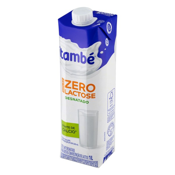 Encontraproduto.com.br - Leite Longa Vida Itambé Nolac Desnatado TP com 1L