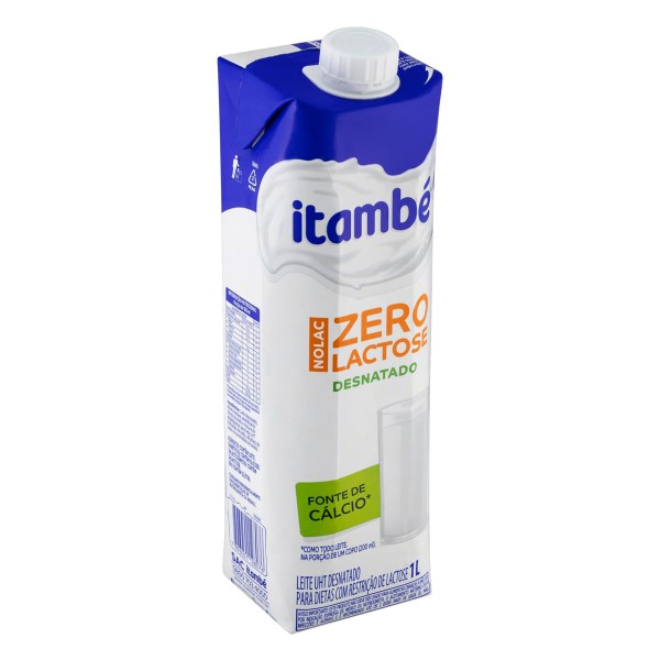 Encontraproduto.com.br - Leite Longa Vida Itambé Nolac Desnatado TP com 1L