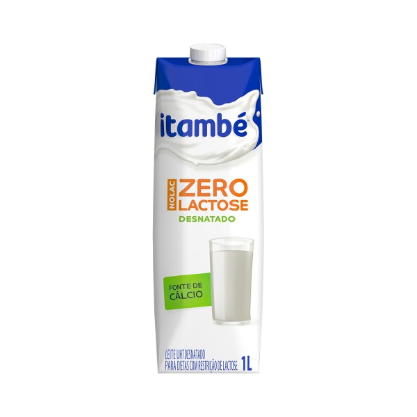 Encontraproduto.com.br - Leite Longa Vida Itambé Nolac Desnatado TP com 1L