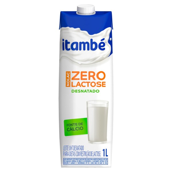 Encontraproduto.com.br - Leite Longa Vida Itambé Nolac Desnatado TP com 1L