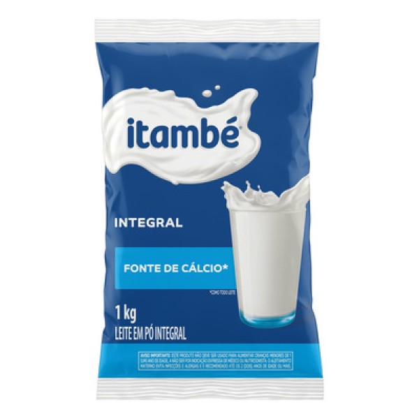 Encontraproduto.com.br - Leite em Pó Itambé Integral Pacote com 1kg