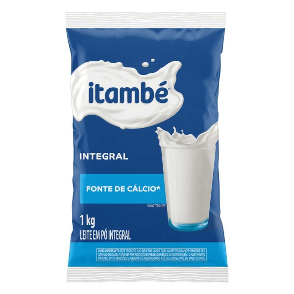 Encontraproduto.com.br - Leite em Pó Itambé Integral Pacote com 1kg