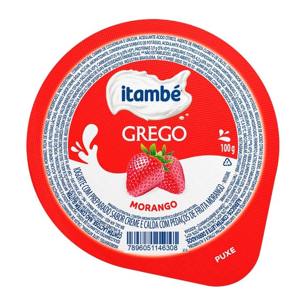 Encontraproduto.com.br - Iogurte Itambé Grego Morango 100g