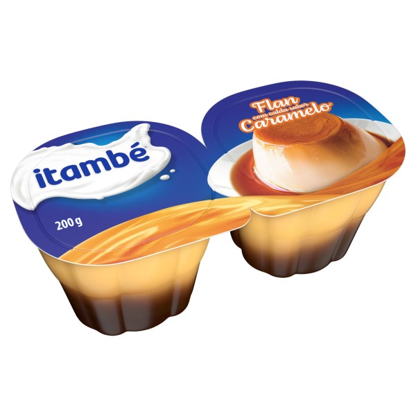 Encontraproduto.com.br - Sobremesa Itambe Flan Caramelo 200G