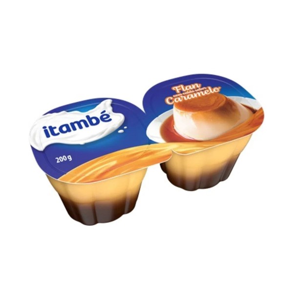 Sobremesa Itambe Flan Caramelo 200G
