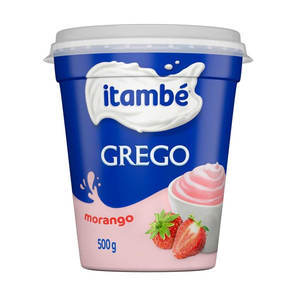 Encontraproduto.com.br - Iogurte Integral Grego Morango Itambé 500g