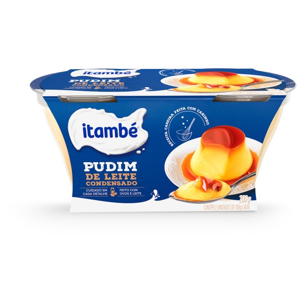 Encontraproduto.com.br - Pudim de Leite Itambé com 2 Unidades 200g