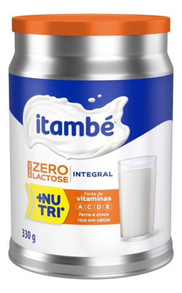 Encontraproduto.com.br - Leite Pó Instantâneo Integral Zero Lactose Itambé Nolac + Nutri Lata 330g