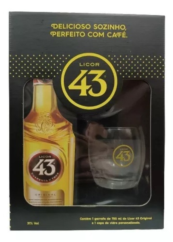 Licor Esp Diego Zamora 43 700Ml C/Copo