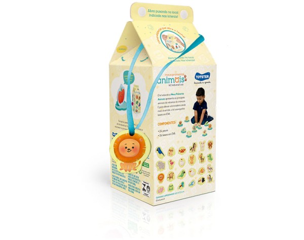 Encontraproduto.com.br - Kit Meus Primeiros Animais Toyster 002782