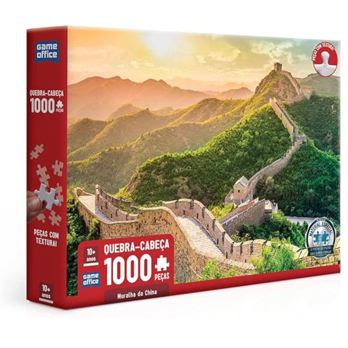 Encontraproduto.com.br - Quebra Cabeça 1000 Peças Muralha Da China Toyster 003064