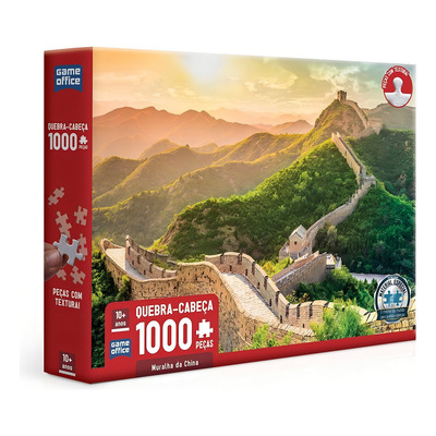 Quebra Cabeça 1000 Peças Muralha Da China Toyster 003064