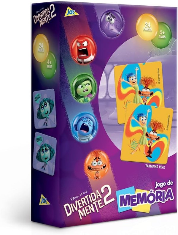 Encontraproduto.com.br - Jogo de Memória Divertida Mente 2 - Toyster