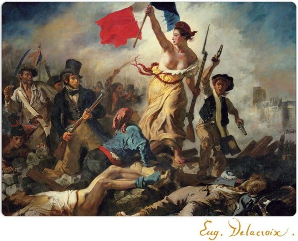 Encontraproduto.com.br - A Liberdade Guiando O Povo, Delacroix, Qc 500 Peças G.office