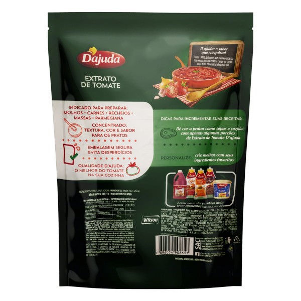 Encontraproduto.com.br - Extrato de Tomate Dajuda Pouch 2kg