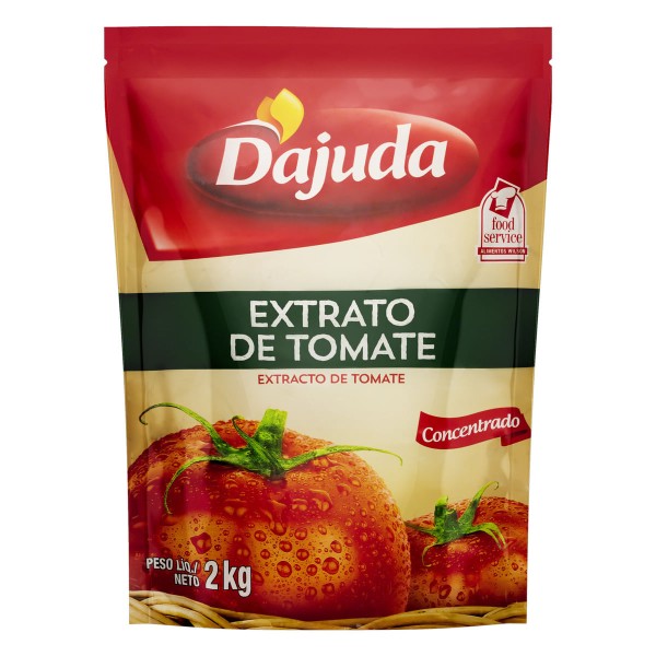 Encontraproduto.com.br - Extrato de Tomate Dajuda Pouch 2kg