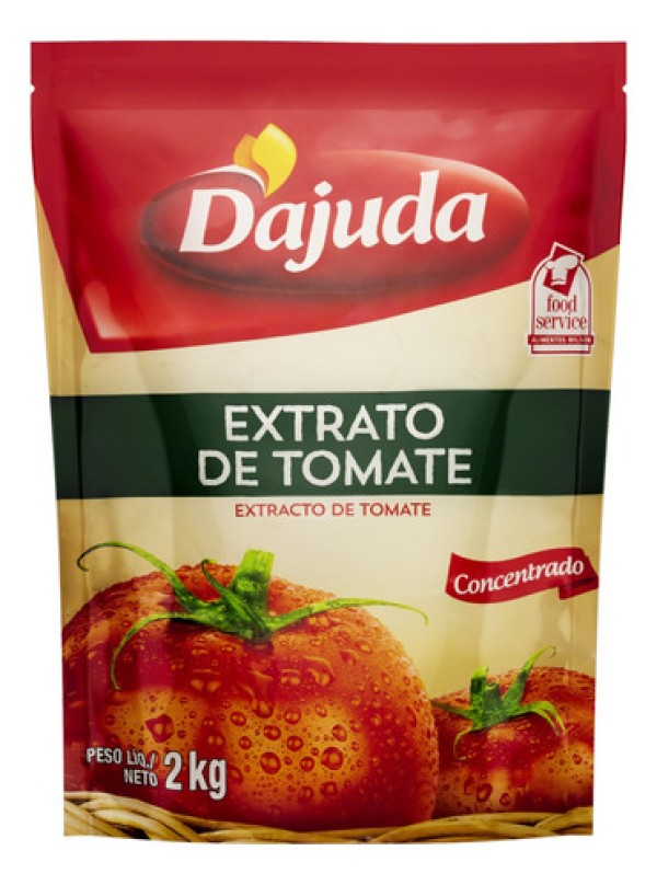 Encontraproduto.com.br - Extrato de Tomate Dajuda Pouch 2kg