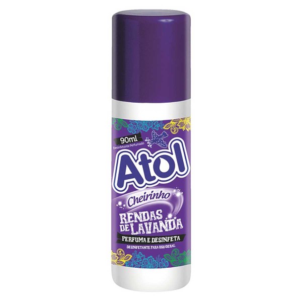 Encontraproduto.com.br - Purificador Aerosol Atol Rendas De Lavanda 90ml