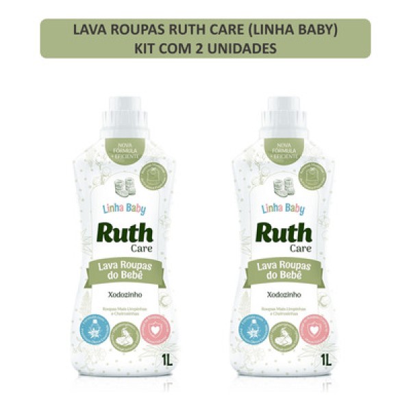 Encontraproduto.com.br - Lava-roupas Líquido Especial De Coco Ruth Care 1l