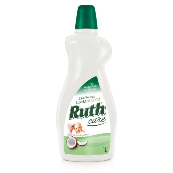 Encontraproduto.com.br - Lava-roupas Líquido Especial De Coco Ruth Care 1l