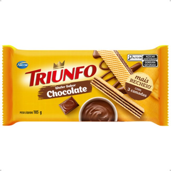 BISC TRIUNFO 105G CHOC