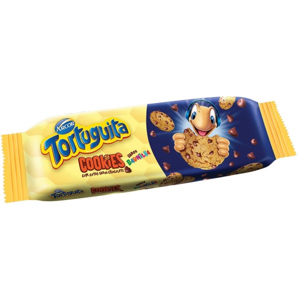 Encontraproduto.com.br - COOKIES BAUNILHA TORTUGUITA AYMORE 60G