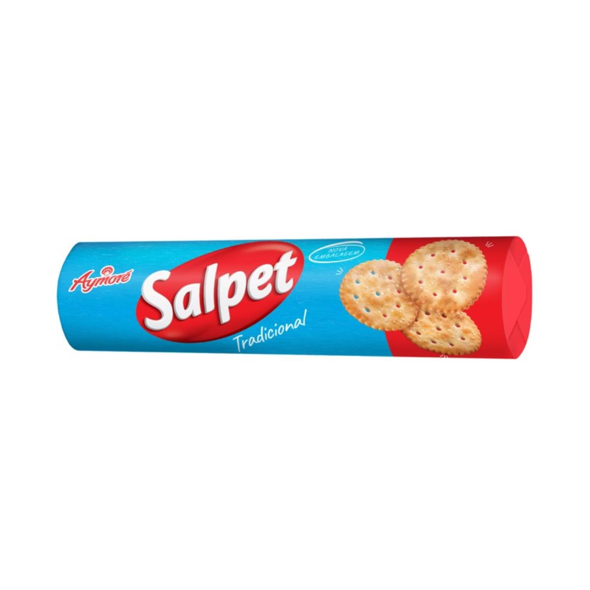 Encontraproduto.com.br - Biscoito Salgado Tradicional Aymoré Salpet Pacote 100g