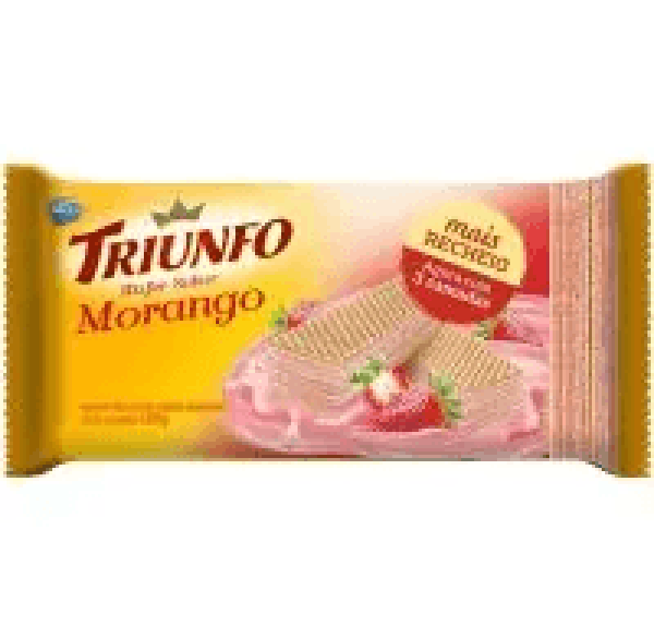 Encontraproduto.com.br - Wafer de Morango Triunfo 115g