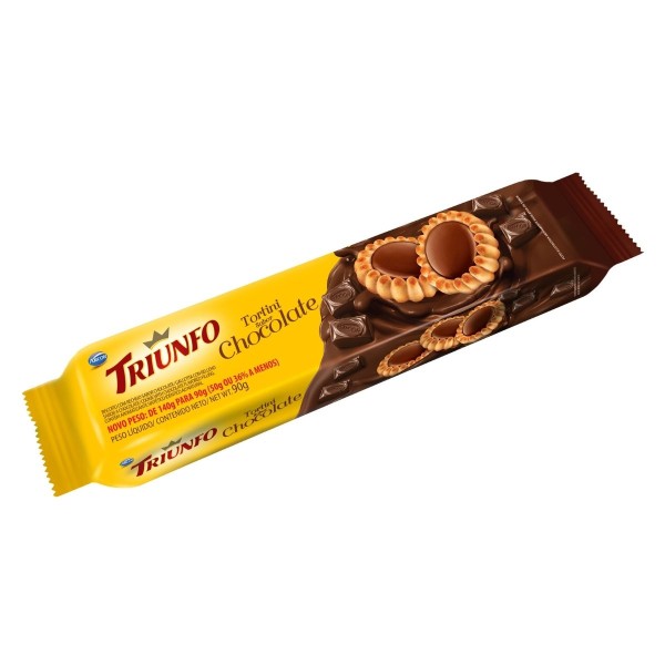 Encontraproduto.com.br - Biscoito Triunfo Tortini Chocolate 90 g