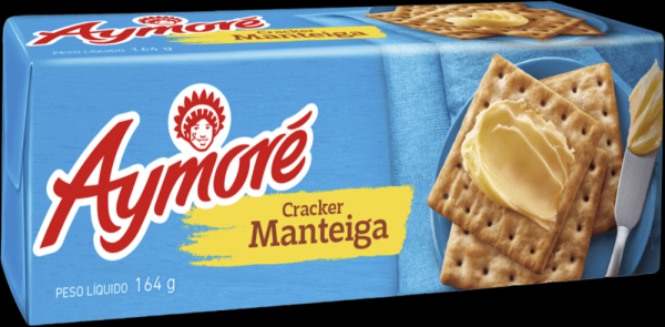 Encontraproduto.com.br - Biscoito Cracker Manteiga Aymoré Pacote 164g