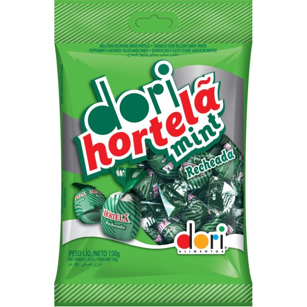 Encontraproduto.com.br - Balas Dori Recheada Hortela 150G