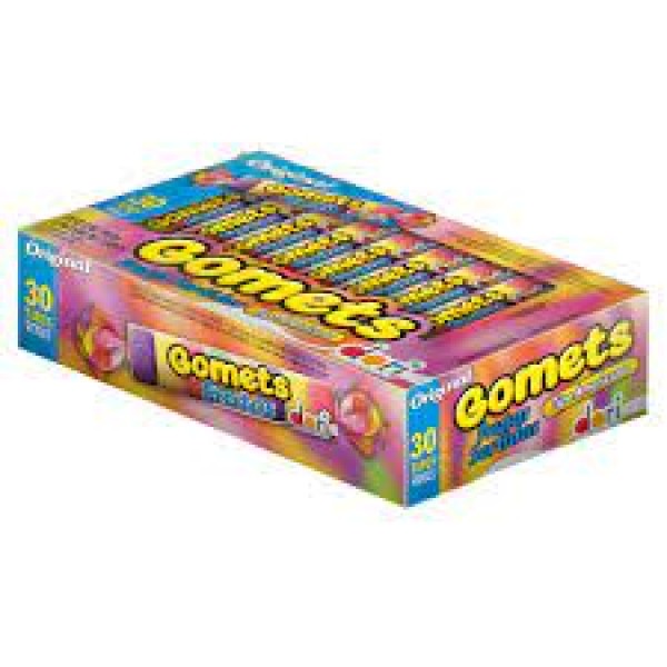 Encontraproduto.com.br - Bala de Goma Dori Gomets Frutas Sortidas Caixeta com 30 unidades
