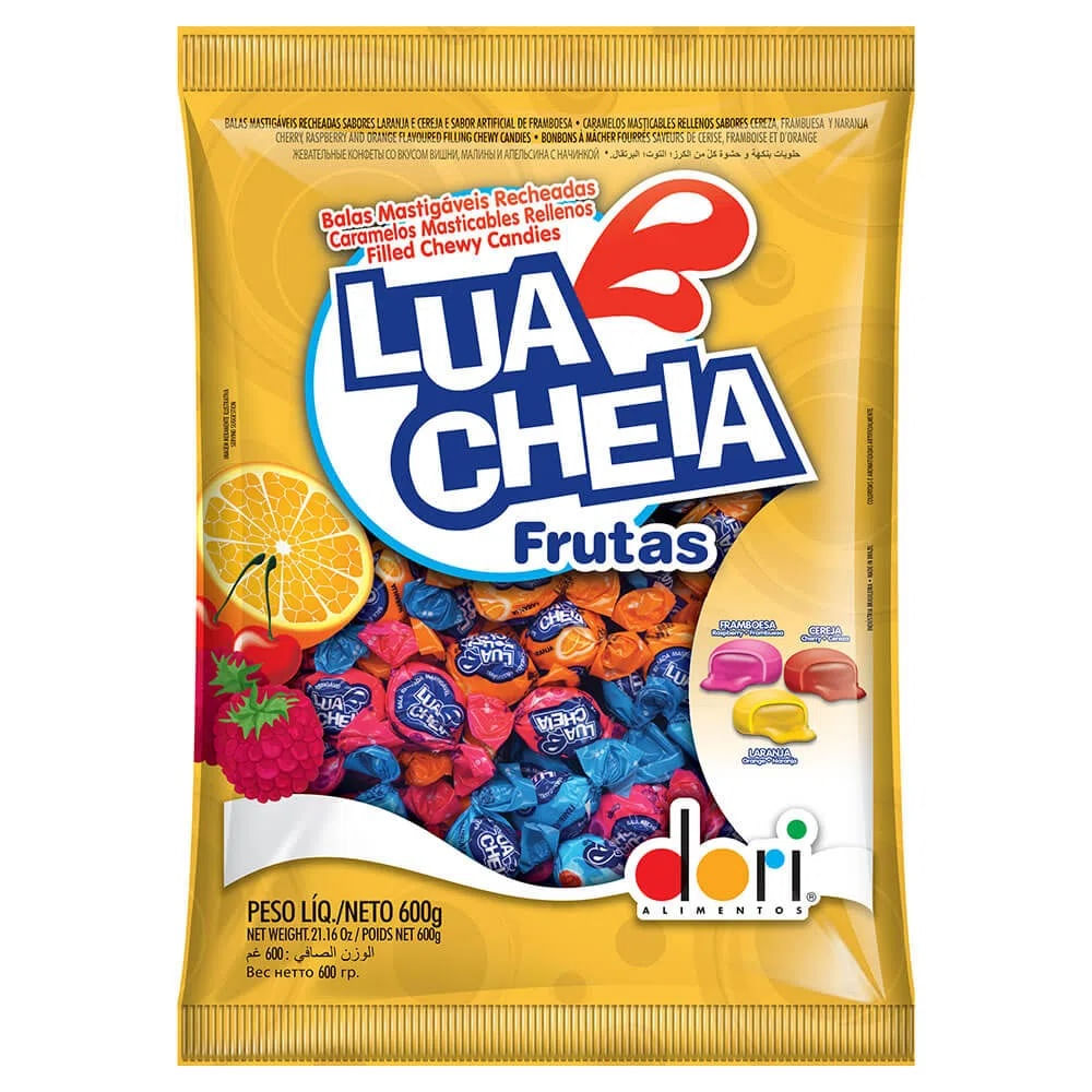 Encontraproduto.com.br - Bala Lua Cheia Frutas 600g Dori